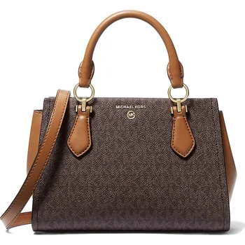 Kabelka Michael Kors Marilyn Small Logo Crossbody Bag Brown Acorn