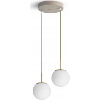 Stropní Svítidlo Lustr Stropní Svítidlo Béžová Gray Beige G9 LED 564-EZ2 Nad stůl