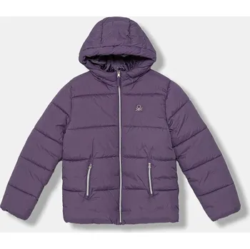 Chlapecká bunda Dětská bunda United Colors of Benetton 2LETCN04Y.G.Season.9BYA fialová 45X, vel. 150