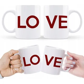 Keramický HRNEK dárek s potiskem VALENTÝN pro páry