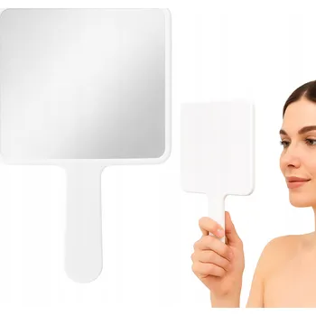 Kosmetické zrcátko Kapesní zrcátko bílé Ovee