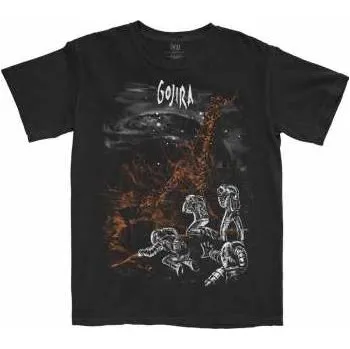 Pánské tričko Merch Gojira: Tričko Eiffel Falls M