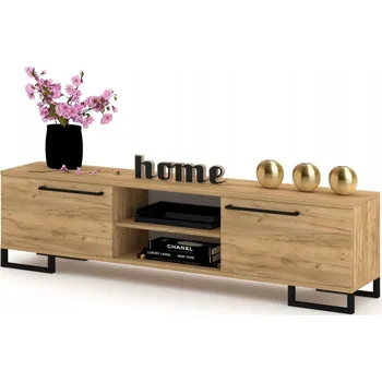 Komoda Stojící skříňka pod TV Komoda TV Dub Craft 140 cm