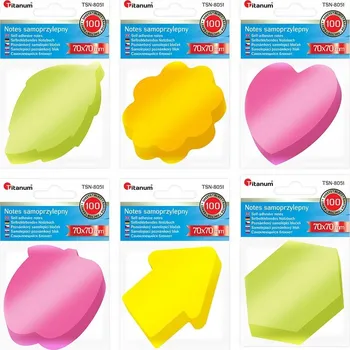 Blok Notes 70x70 Titanum vícebarevný