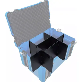 Skříňka na nářadí Dělicí přepážky pro systémové kufry BGS 80018, velikost L. Sada 6 ks (BGS1080018)