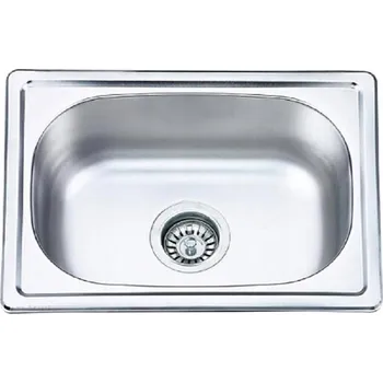 Granitový dřez Kuchinox Mini ocel stříbrný