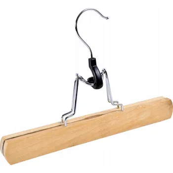 Ramínko Šatní ramínko dřevěný Gockowiak bílý