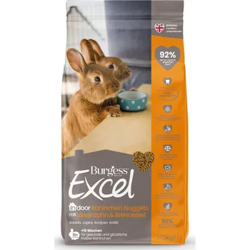 Krmivo pro hlodavce 1,75 kg Burgess Excel Indoor králík krmivo pro malá zvířata