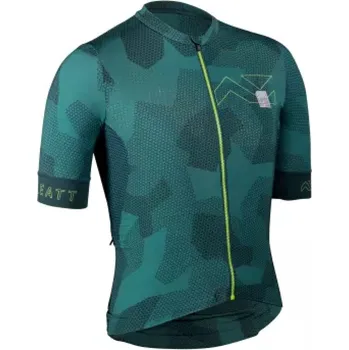 cyklistický dres LEATT Cyklistický dres s krátkým rukávem - MTB ENDURANCE 5.0 W - zelená 2XL