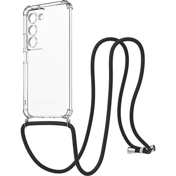 Pouzdro na mobilní telefon AlzaGuard Luxe Lanyard Case pro Xiaomi Redmi 15 černý