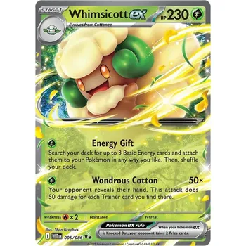 Sběratelská karetní hra Whimsicott ex 005/086 - White Flare