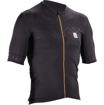 cyklistický dres LEATT Cyklistický dres s krátkým rukávem - MTB ENDURANCE 5.0 - černá M