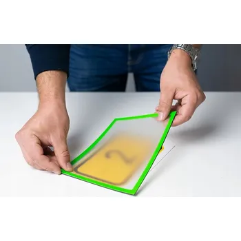 Obraz MAGNETICKÁ KAPSA A5 S RÁMEČKEM, ZELENÁ