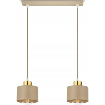 Závěsné stropní svítidlo lustr kašmír ecru béžová 485-BZ2 obývací pokoj jídelní stůl LED