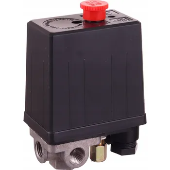 Kompresor TLAKOVÝ SPÍNAČ PRESOSTAT PRO KOMPRESOR 230V 1/4 PALCE 4-CESTNÝ