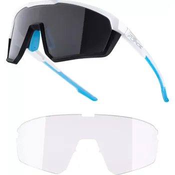 Sluneční brýle FORCE - brýle Apex kontrastní+fotoch. skla bílá/šedá