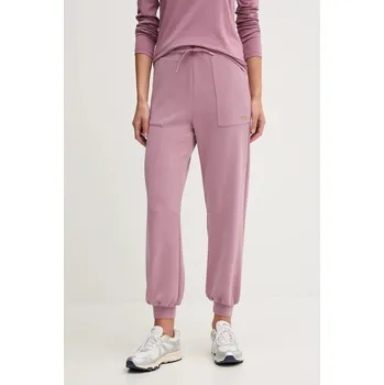 Tepláky EA7 Emporio Armani dámské, růžová barva, AF12643.7W000193 34A, vel. XS