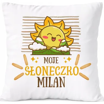 Polštář Dárek Polštář pro Kaie, syna dítěte s potiskem