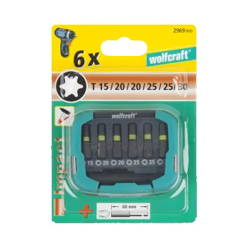 Bit Wolfcraft Impact box s bity 7-dilný, TX 2969000