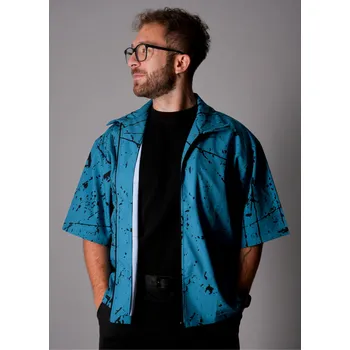 Pánská košile Pánská košile premium ALTISPORT VOJ/ALM034KOS01 EMERALD L