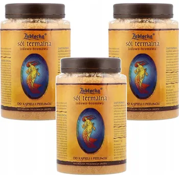 3x Zabłocka termální jodobromová sůl do koupele