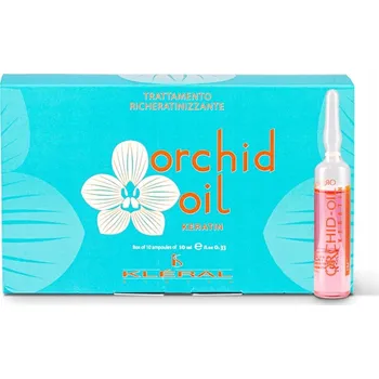 Vlasová regenerace Ampule na vlasy KLERAL Orchid Oil 100 ml