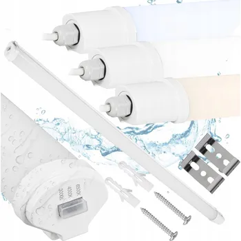 Stropní přisazené svítidlo Ledhoff 18 W integrovaný LED zdroj 60 cm bílé