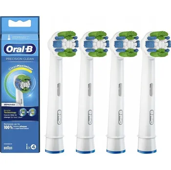 Elektrický zubní kartáček 4x Hlavice k zubnímu kartáčku k elektrickému zubnímu kartáčku Oral-B EB20RX Pro Precision Clean