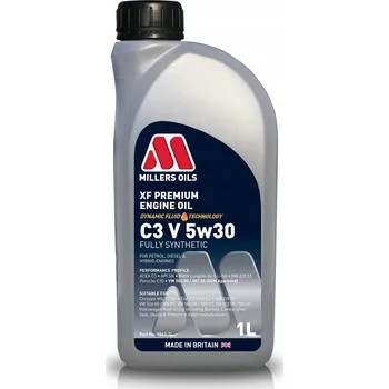 Motorový olej Syntetický motorový olej Millers Oils XF Premium C3 VW 5W30 1l