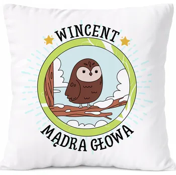 Polštář Dárek Polštář pro syna s potiskem v srpnu