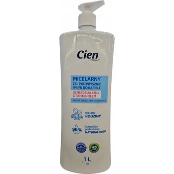 Sprchový gel SPRCHOVÝ GEL micelární DO KOUPELE citlivou atopickou pokožku CIEN 1l