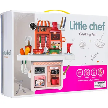 Dětská kuchyňka Kitchen with Light and Sound Function Pink