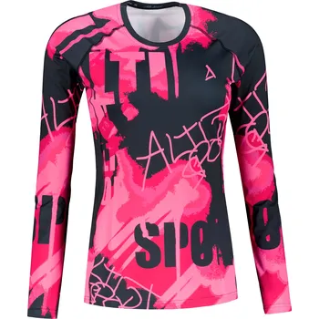 Dámské tričko Dámské funkční tričko s dlouhým rukávem premium ALTISPORT VOJ/ALW076TR03 HOT-PINK XXXL