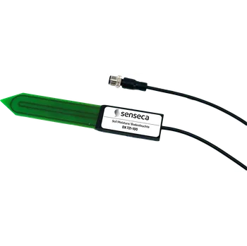 Senseca DX 721-100-L02-P Digitální širokorozsahová sonda půdní vlhkosti, s připojovacím PVC kabelem 2 m a s DX konektorem M12