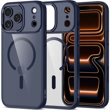 Pouzdro na mobilní telefon KRYT TECH-PROTECT MAGMAT MAGSAFE IPHONE 17 PRO DEEP BLUE/CLEAR