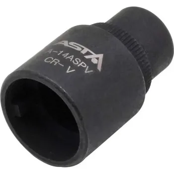 Nástrčná hlavice na demontáž tlakového ventilu u vzduchového pérování vozidel VAG - ASTA A-14ASPV