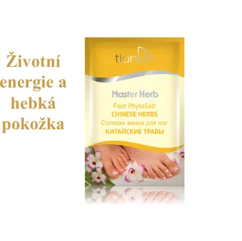 Péče o nohy Solná koupel na nohy ČÍNSKÉ BYLINKY 50 g
