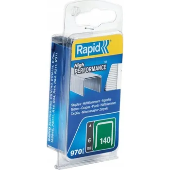 Spona do sešívačky Galvanizované sponky Rapid 140/6 mm, 970 ks