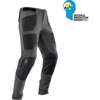 Cyklistické kalhoty LEATT Cyklistické kalhoty dlouhé bez laclu - MTB ALLMTN 4.0 - šedá XL