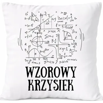 Polštář Dárek Polštář Botanist s potiskem Bílý PoliDraw