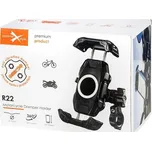 BIKETEC rukojeť/montáž motocyklový antivibrační na telefon QUICK LOCK montovaný na řidítka typ: R22