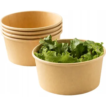 Misky kraft na polévku/salát Ecopicnic 1000 ml 50 kusů