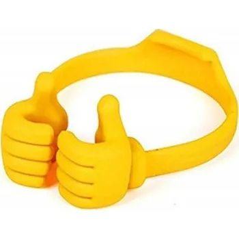 Držák na telefon Tablet Stojan nastavitelný Univerzální Žlutý