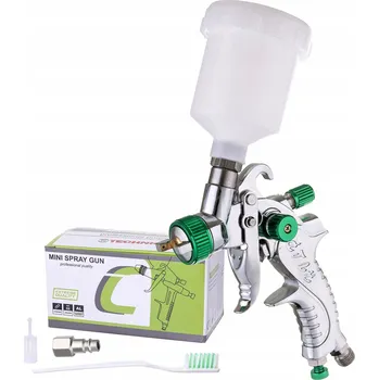 Stříkací pistole MINI LAKOVACÍ PISTOLE HVLP S NÁDOBKOU 125ML