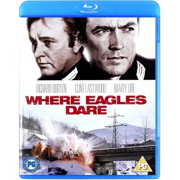 Blu-ray film Where Eagles Dare Blu-ray disk