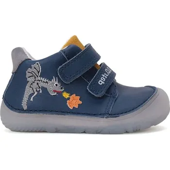 Chlapecká zimní obuv D.D.STEP S073-51696A CELOROČNÍ TENISKY Bermuda Blue | Dětské barefoot tenisky