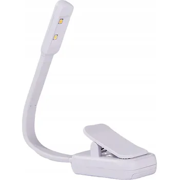 Lampička Lampička na čtení Dárek Šetrná k očím Malá klipsová lampička na čtení