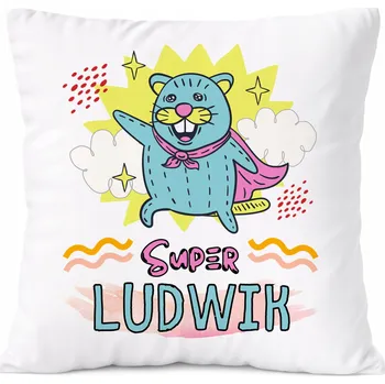 Polštář Dárek Polštář pro syna Alberta s potiskem