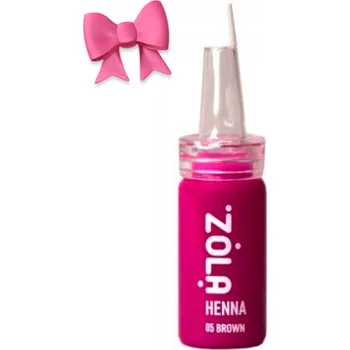 Přípravek na oči Pudrová henna na obočí ZOLA 05 Brown 5g