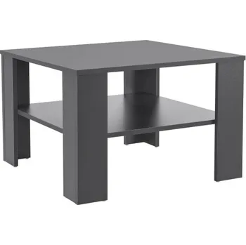 Konferenční stolek Juskys Konferenční stolek 60x60cm - tmavě šedý